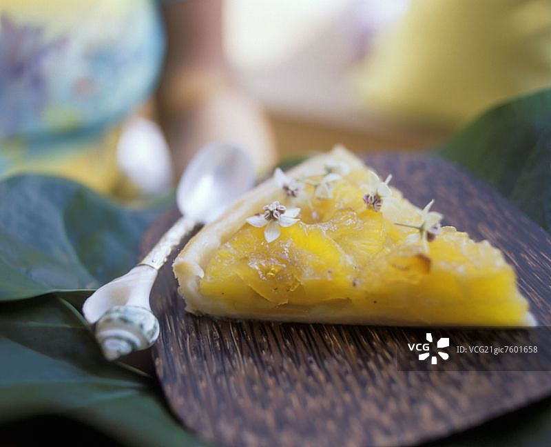 姜味菠萝挞（南太平洋）图片素材