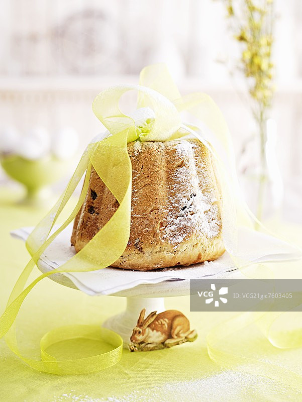 复活节意大利甜面包图片素材