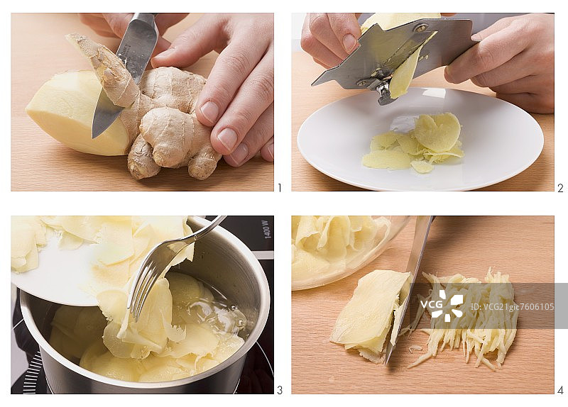 准备腌姜图片素材