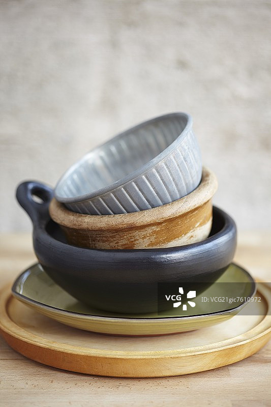 各种碗和盘子图片素材