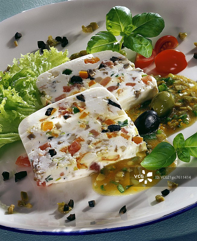 普罗旺斯烟熏火腿肉酱图片素材