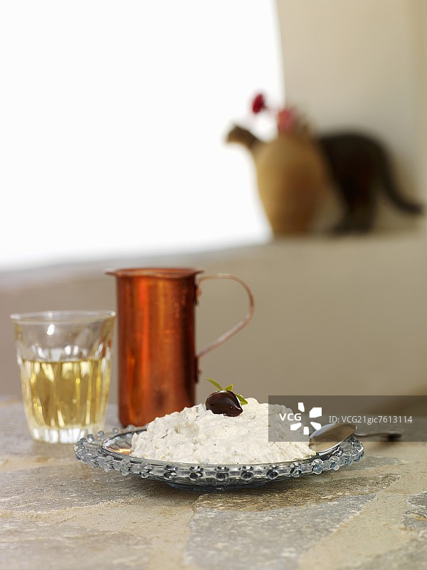 希腊酸奶黄瓜酱图片素材