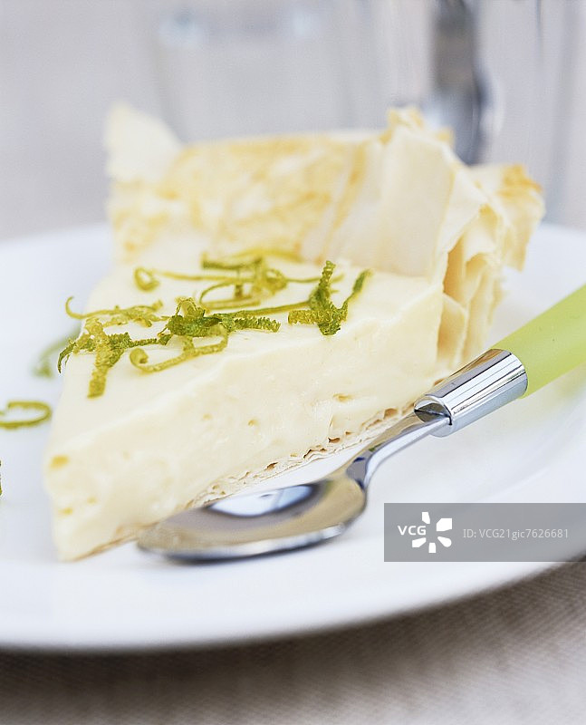 青柠挞图片素材