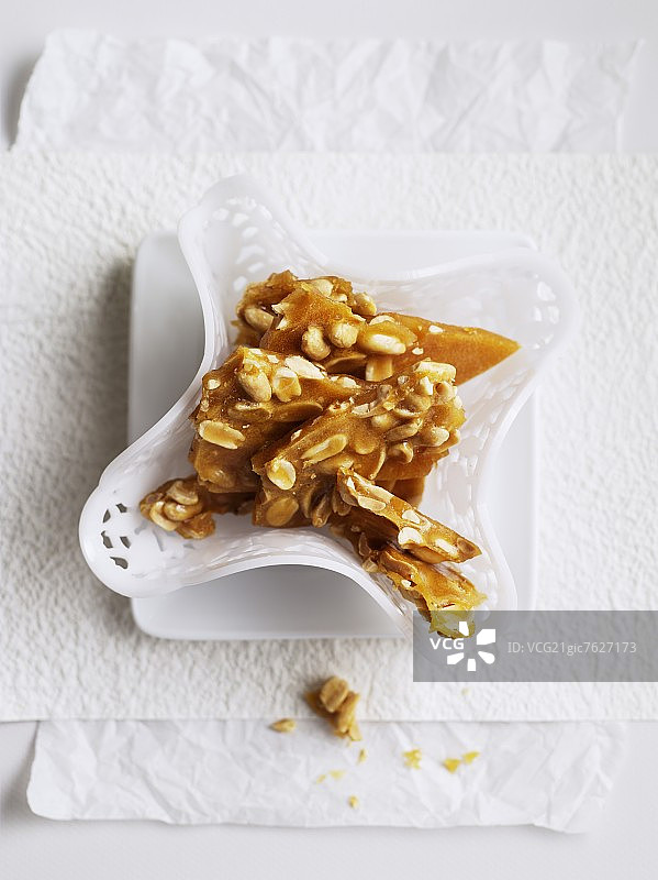 花生脆糖图片素材