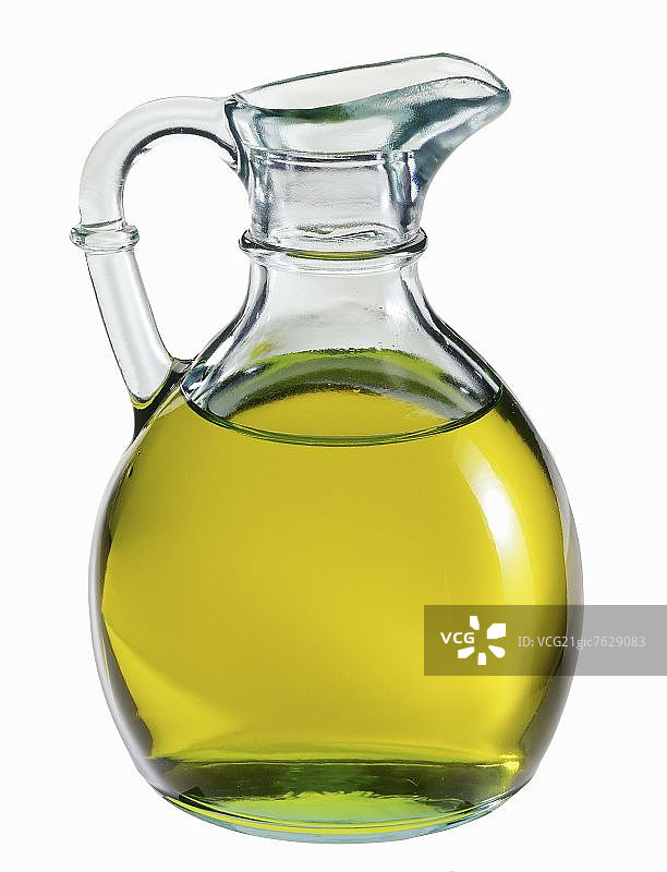玻璃橄榄油罐图片素材