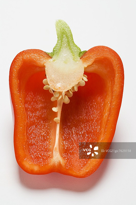 半个红辣椒图片素材