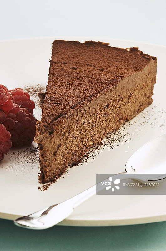 巧克力松露蛋糕图片素材