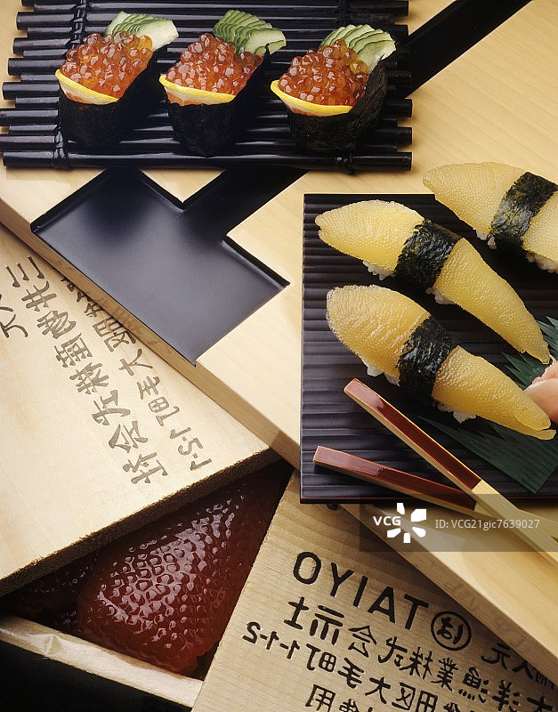 寿司和手握寿司图片素材