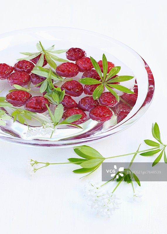 西葫芦糖浆覆盆子图片素材