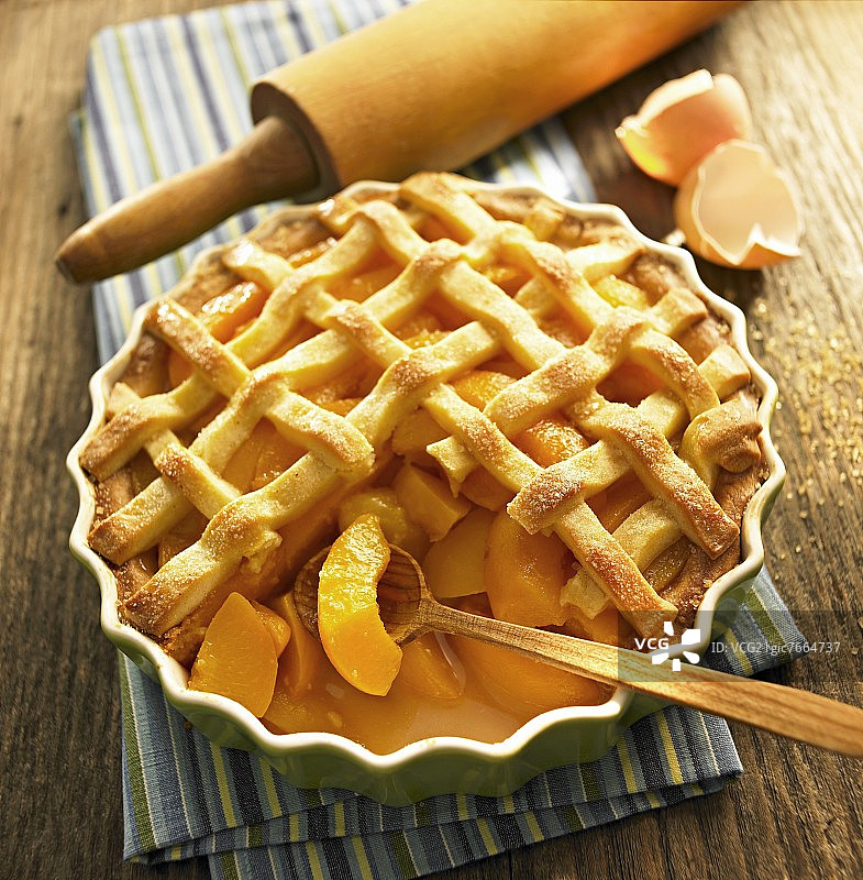 桃子挞图片素材