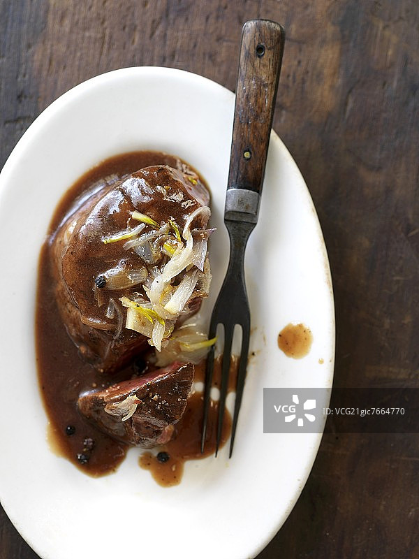 胡椒酱牛排图片素材