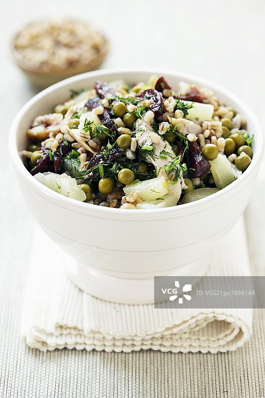 大麦沙拉图片素材