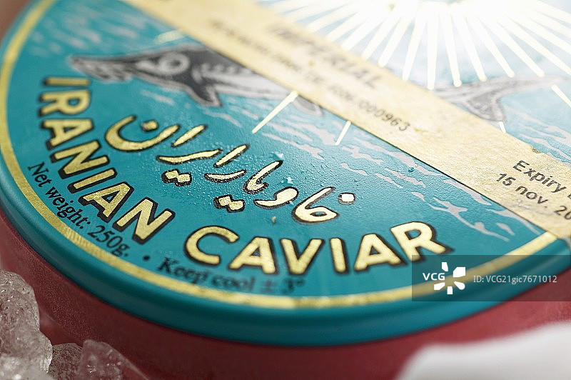 来自伊朗的奥西特拉鱼子酱图片素材