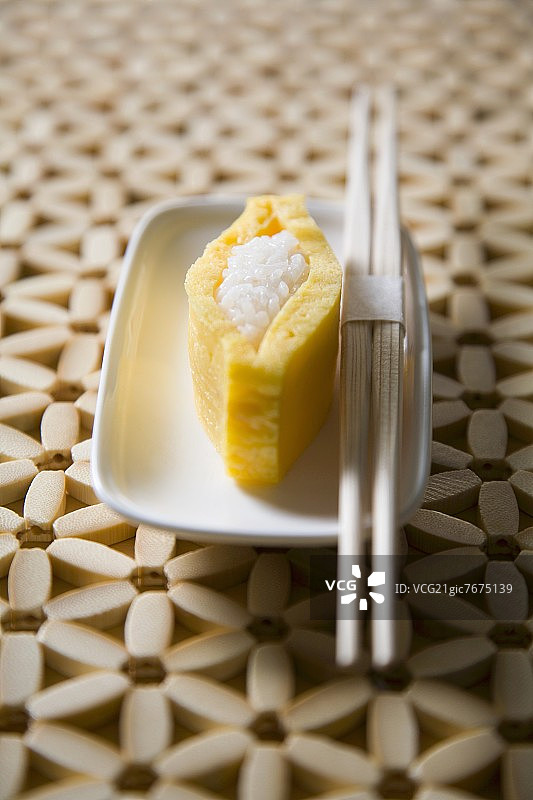 蛋饼寿司图片素材