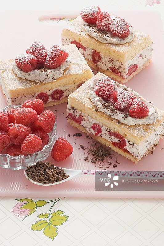 覆盆子夸克切片图片素材