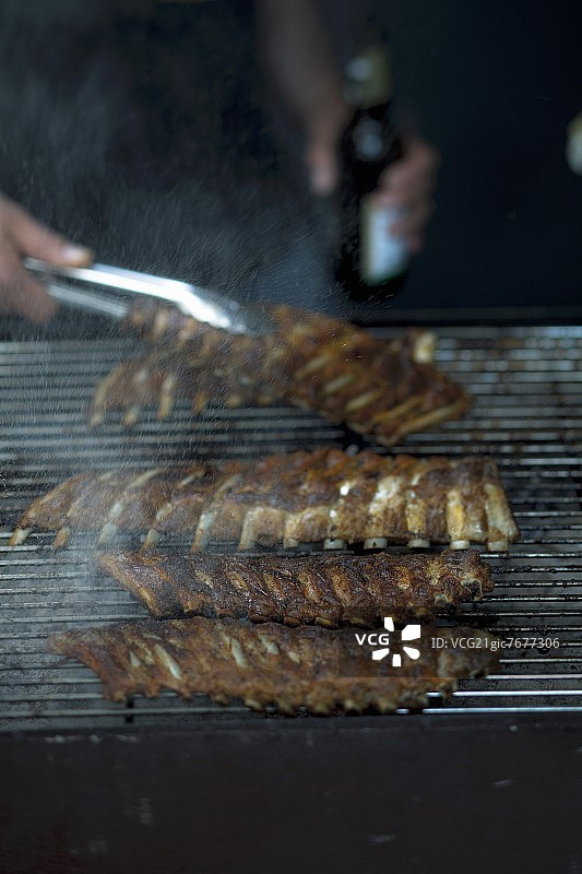 烤肋排图片素材