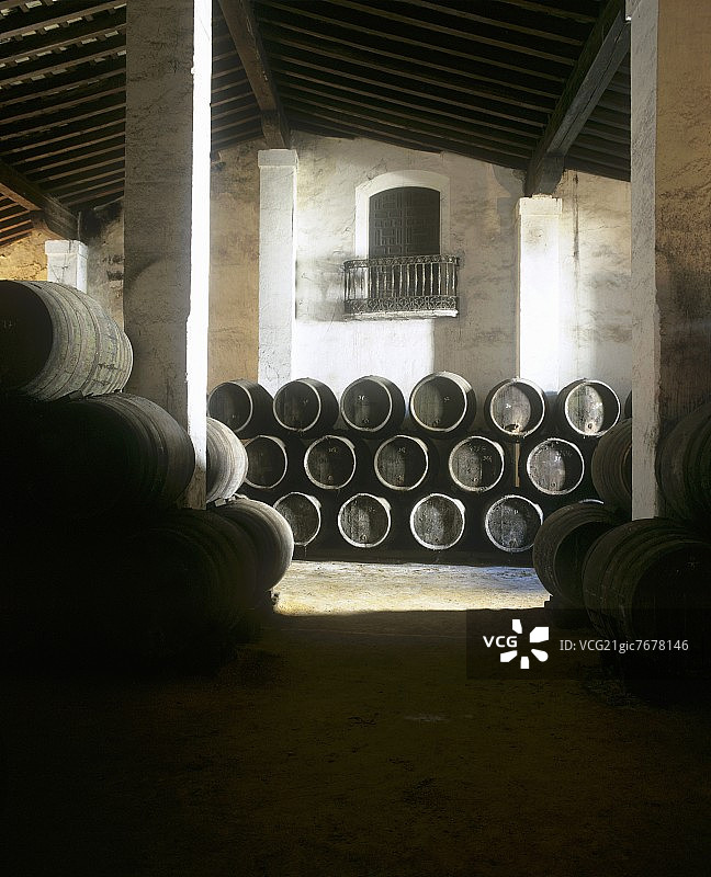 A. R. Valdespino酒庄，赫雷斯-德拉弗龙特拉，西班牙图片素材