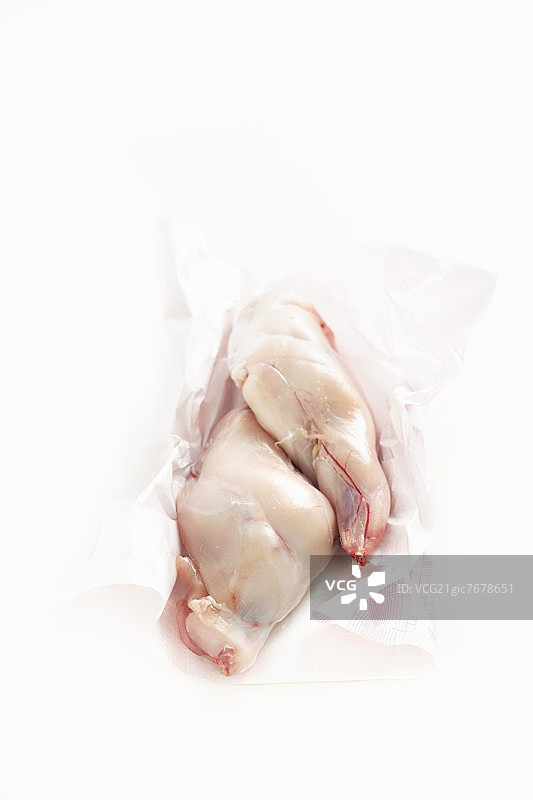 新鲜兔腿图片素材