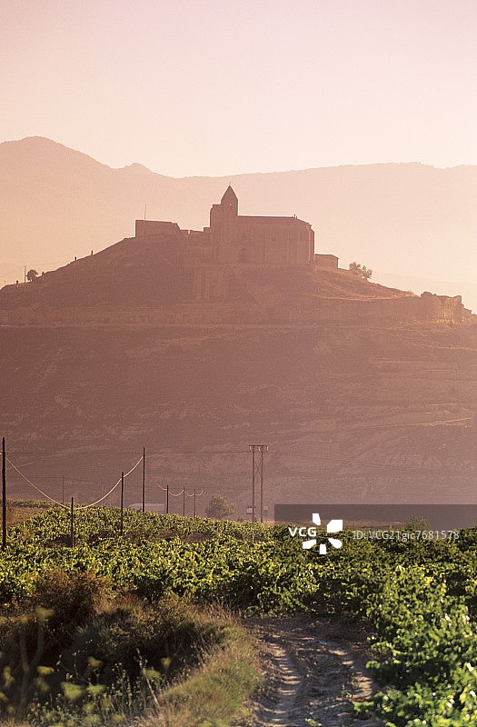 西班牙里奥哈阿尔塔圣维森特德拉松谢拉图片素材