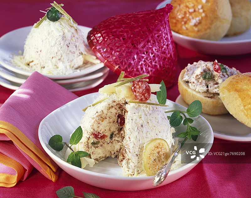 黄油卡萨塔图片素材