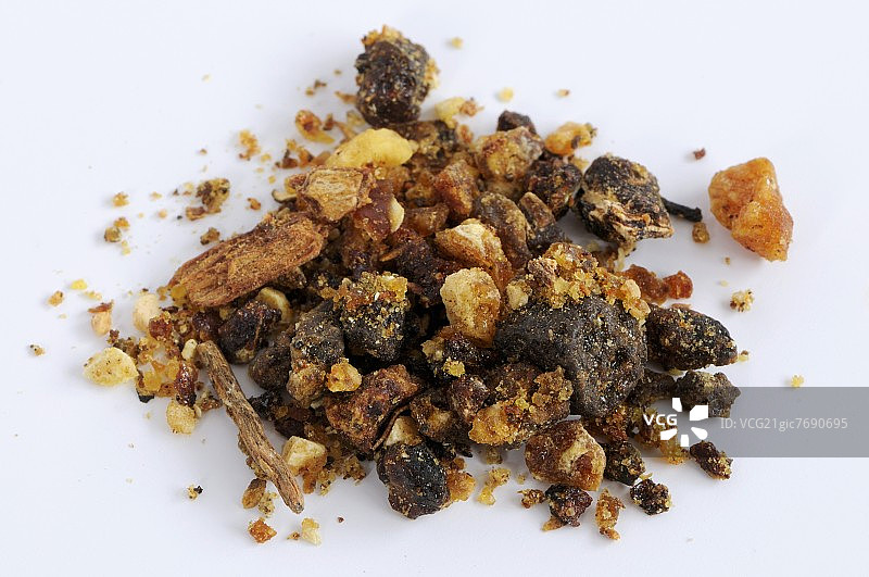 比索巴没药图片素材