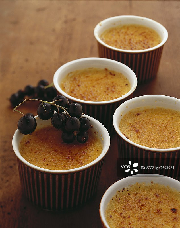 焦糖布丁图片素材