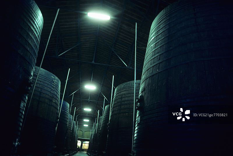 发酵罐，巴纽尔斯，鲁西荣，法国图片素材