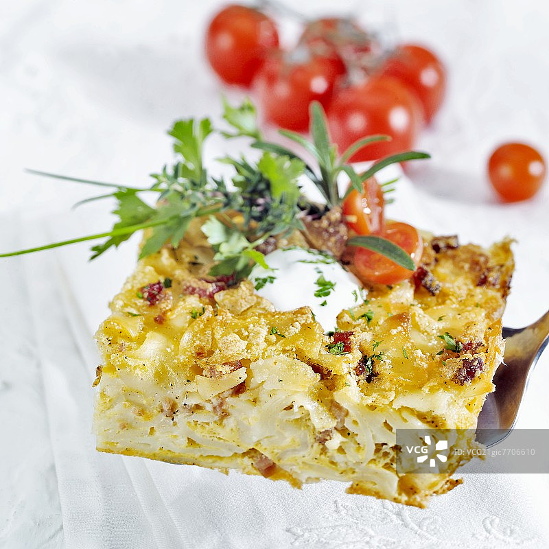 火腿意面烘焙图片素材