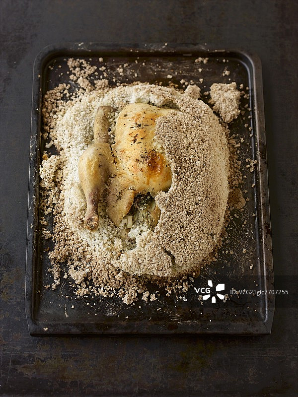 盐壳有机家禽图片素材