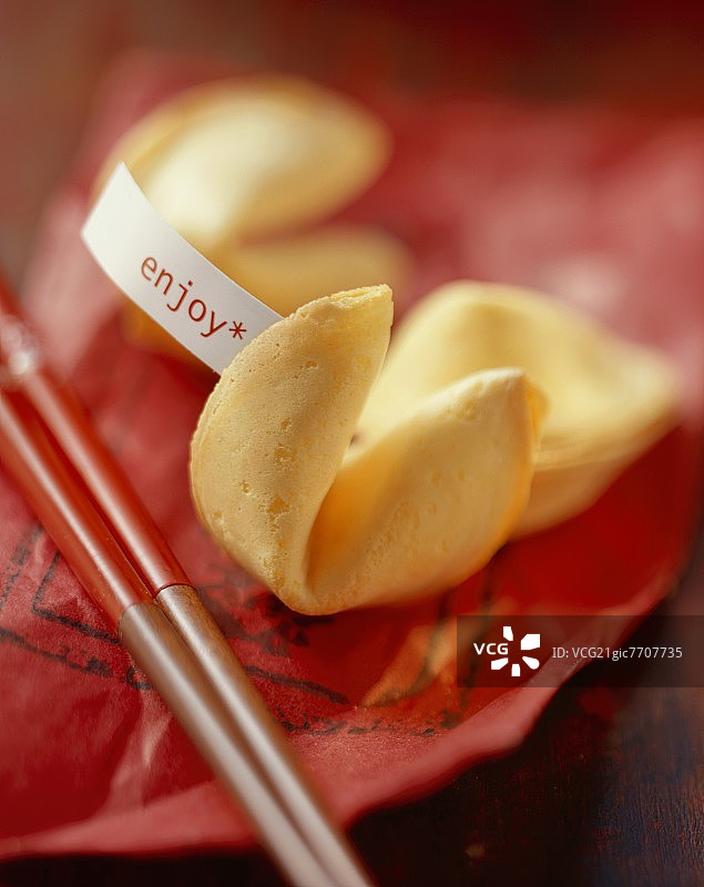 中国幸运饼干图片素材
