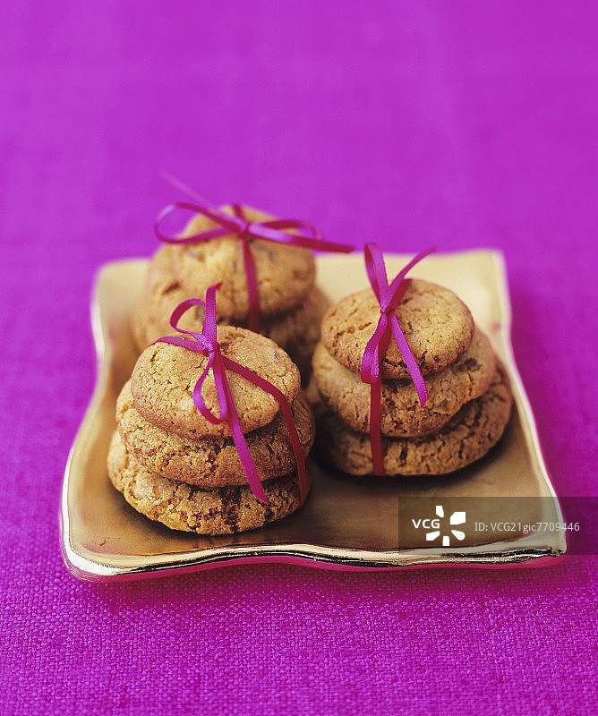 堆叠的姜饼图片素材