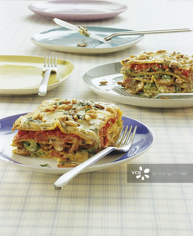 蔬菜千层面图片素材