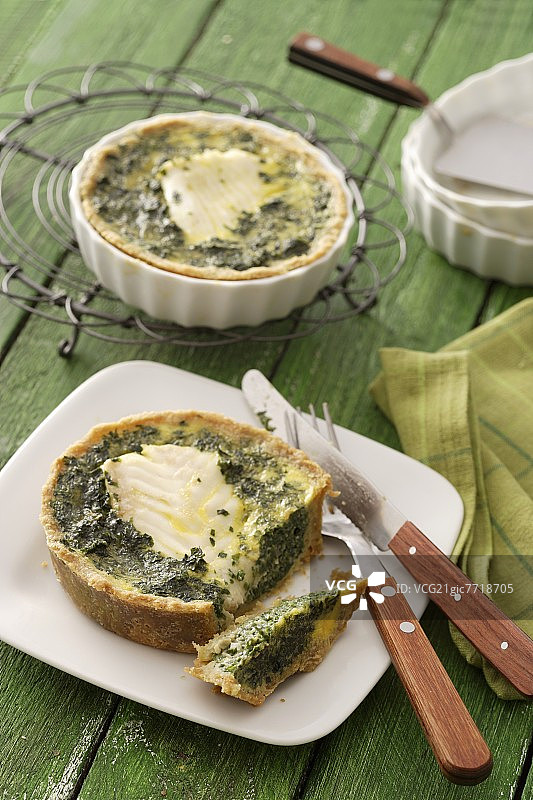 菠菜鱼肉乳蛋饼图片素材