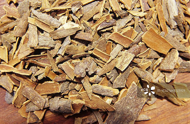 决明子树皮块图片素材
