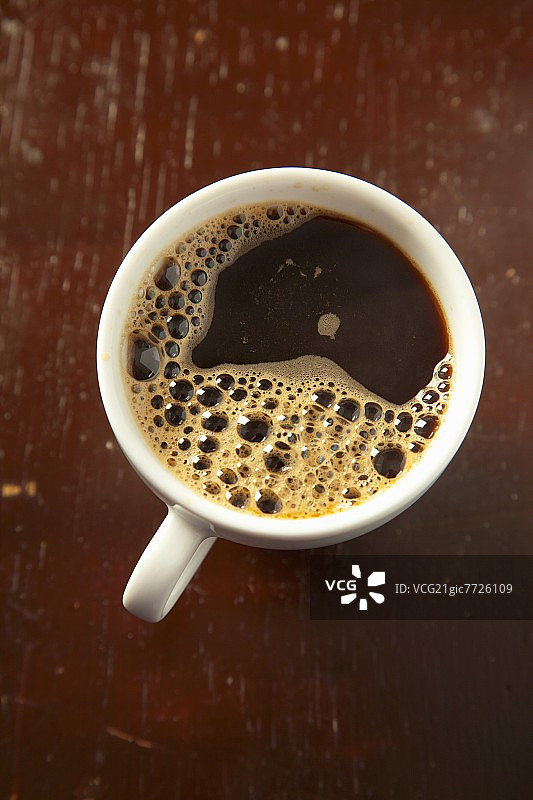 一杯黑咖啡图片素材