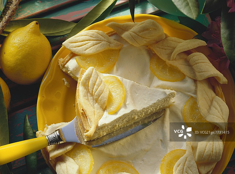 柠檬挞图片素材