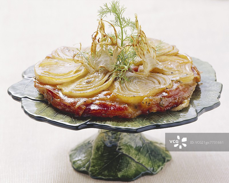 焦糖茴香塔丁图片素材