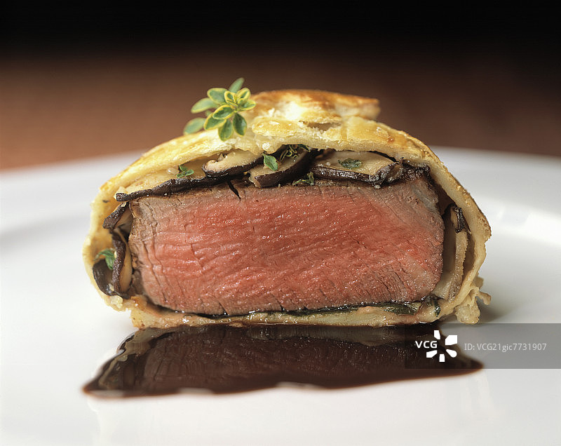 惠灵顿牛肉图片素材