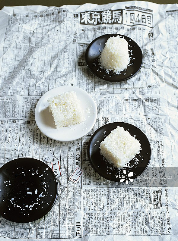 椰子饭图片素材