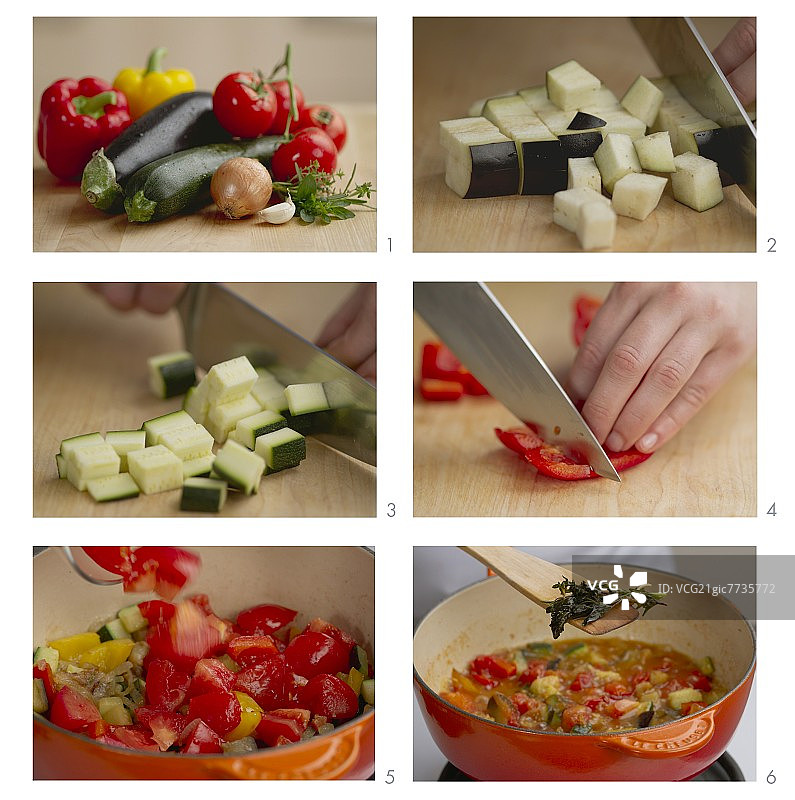 制作普罗旺斯炖菜图片素材