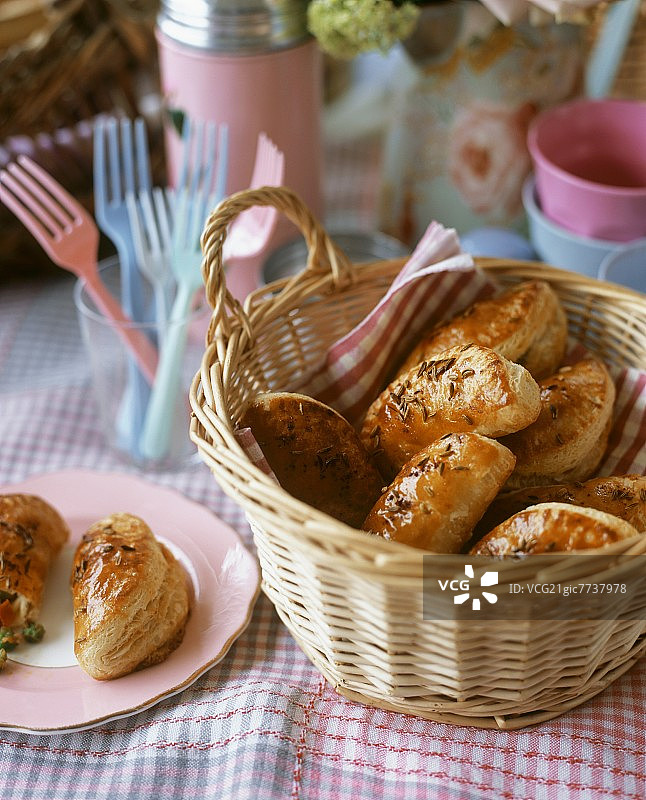 油炸馅饼图片素材