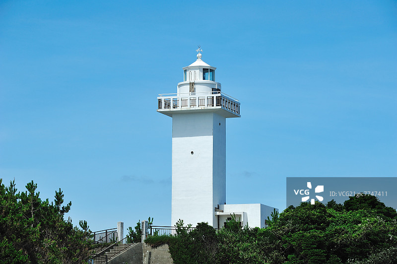 三重县阿诺里角的灯塔图片素材