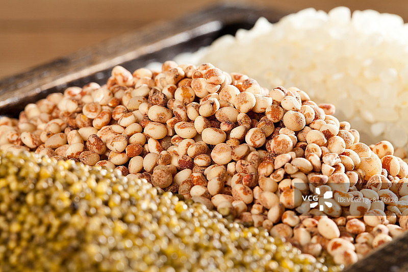 小米和白米饭图片素材