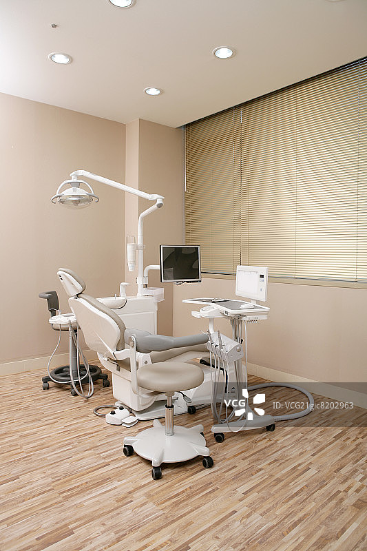 牙科诊所内的医疗设备图片素材