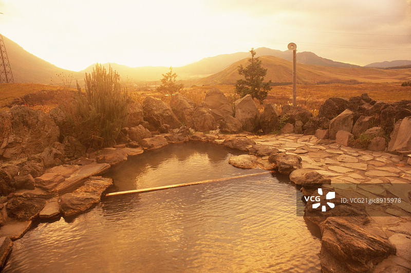 由布院Runesans，日本大分图片素材