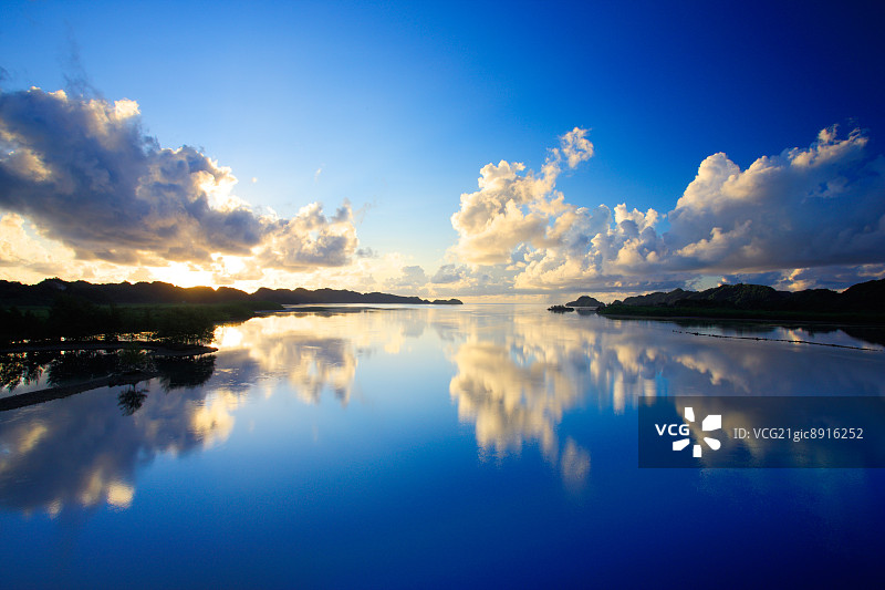 帕劳科罗尔水道图片素材