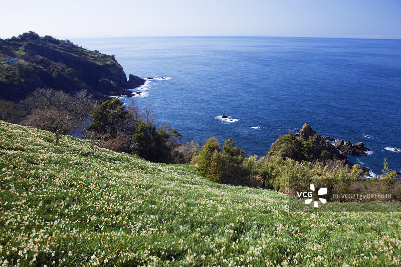 日本福井县越前海岸图片素材