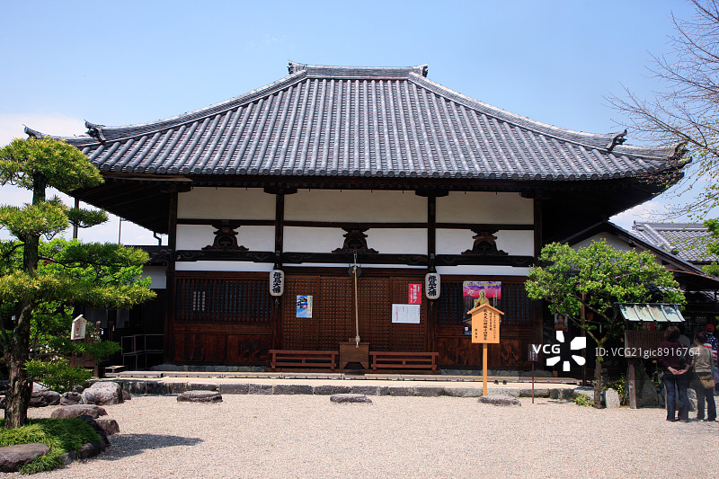 日本奈良的飞鸟寺图片素材