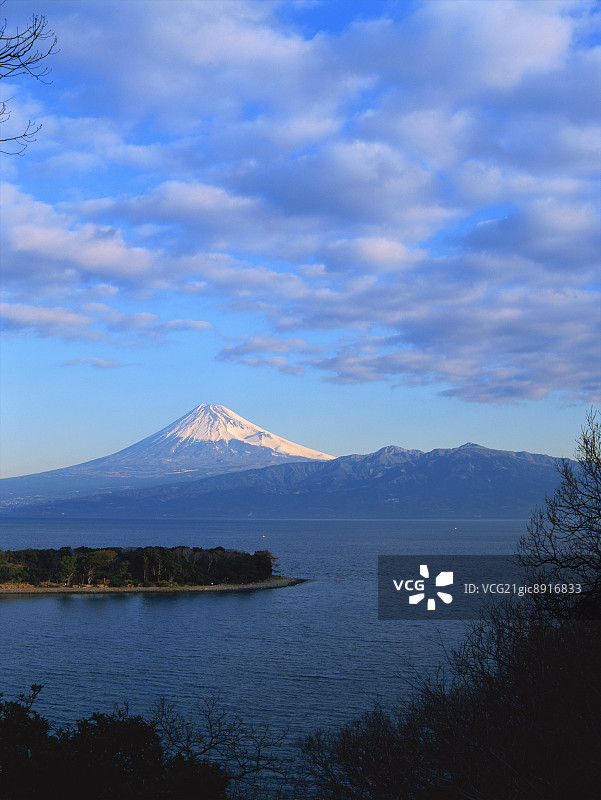日本静冈县骏河湾图片素材