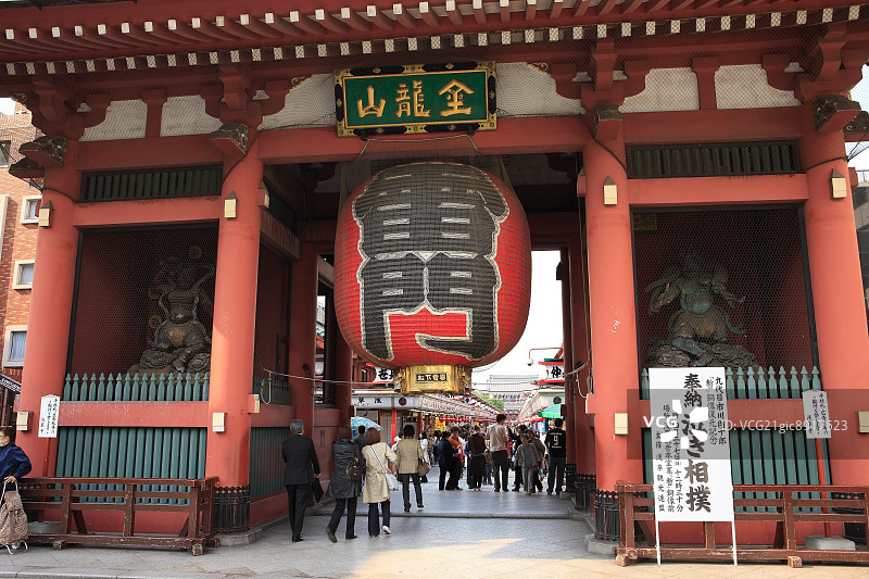 日本东京的雷门图片素材